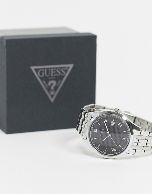 Guess bracelet watch with black dial