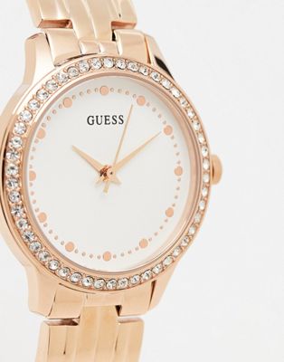 Guess Chelsea watch in rose gold