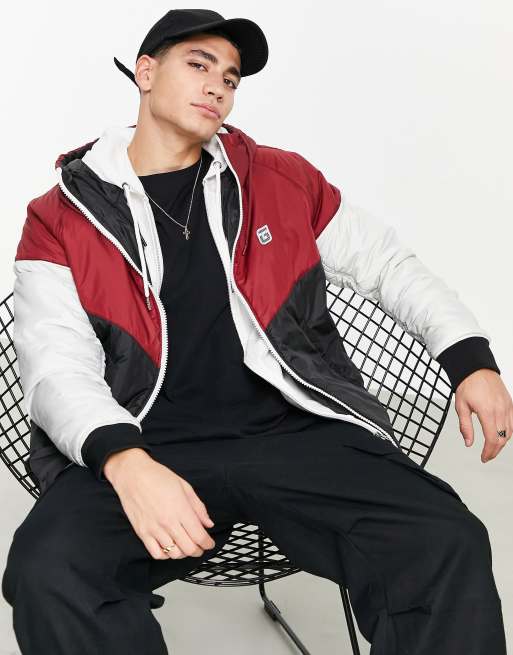 Guess on sale burgundy jacket