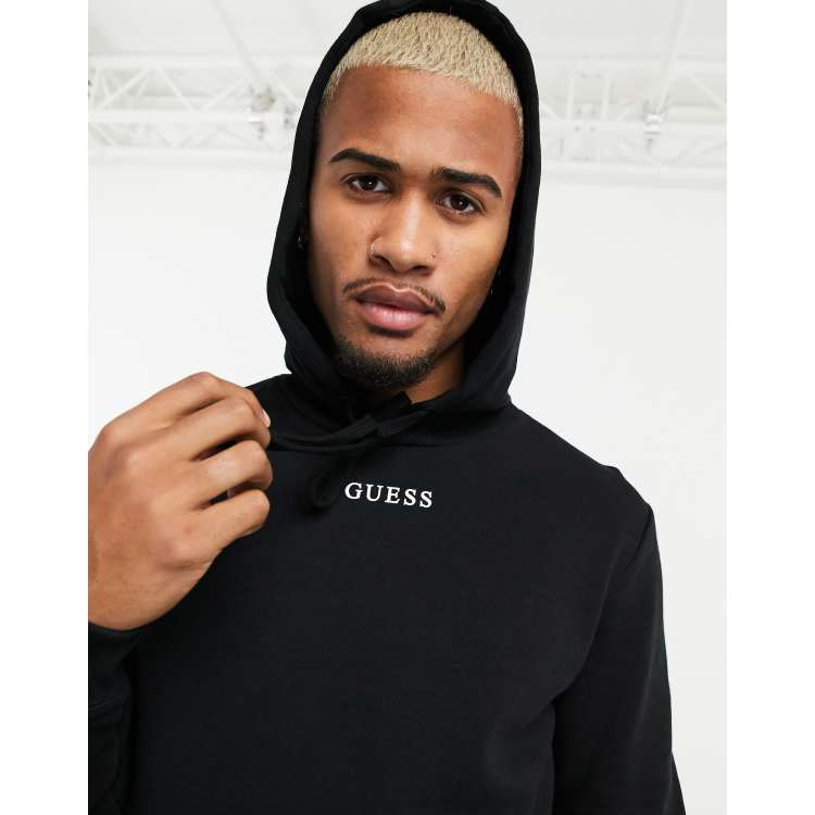 Guess store embroidered hoodie