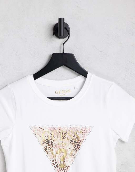 guess leopard shirt