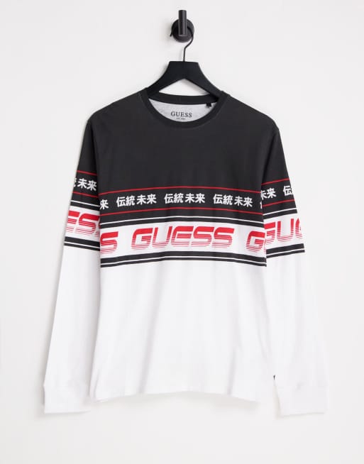 Guess shirts long outlet sleeve