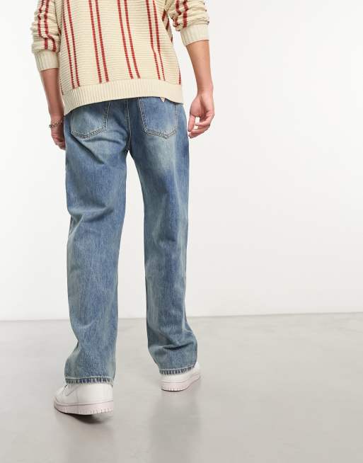 GUESS Originals - Afslappede blå jeans, 3 af 4