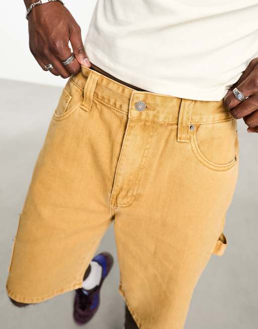 Yellow true hot sale religion shorts