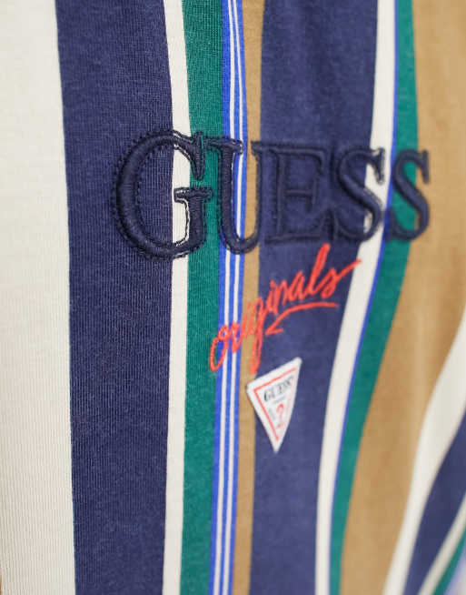 Tan hotsell guess shirt