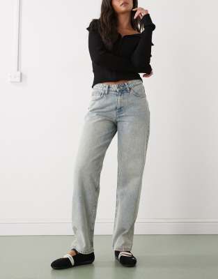 Guess Originals Baggy Dad Jeans In Blue