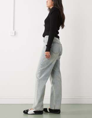 Guess Originals Baggy Dad Jeans In Blue