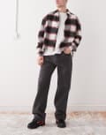 [Guess] Guess Originals baggy jeans in washed black denim W30 Black