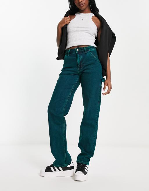 Guess Originals batman emboss carpenter pant in blue 