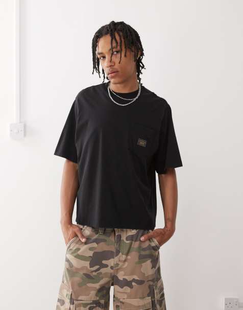 Guess Originals boxy fit t-shirt in black - view 1