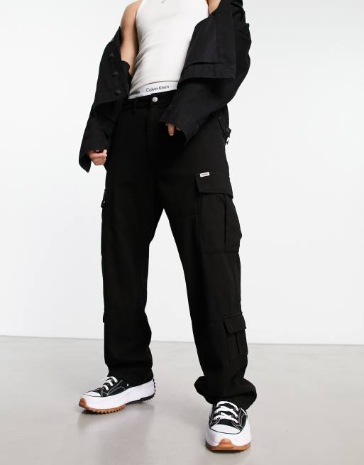 Guess Originals cargo pants in black | ASOS