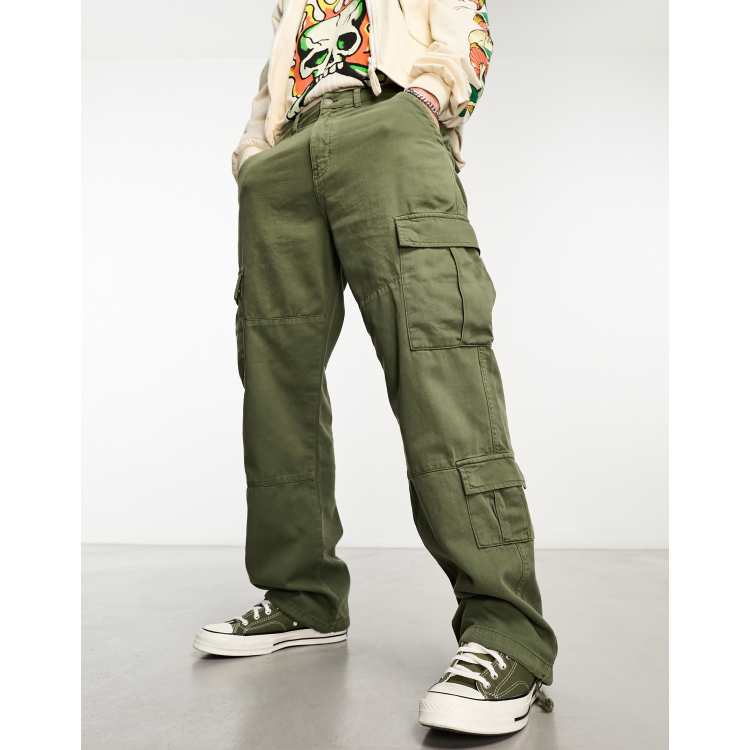 GUESS Originals cargo pants in green