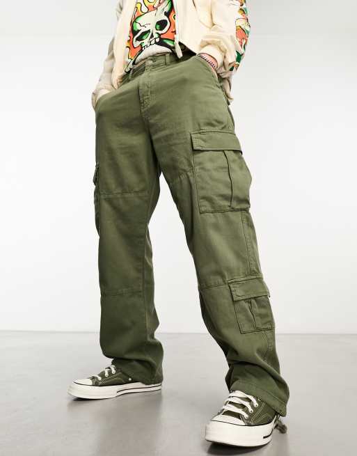 GUESS Originals cargo pants in green | ASOS