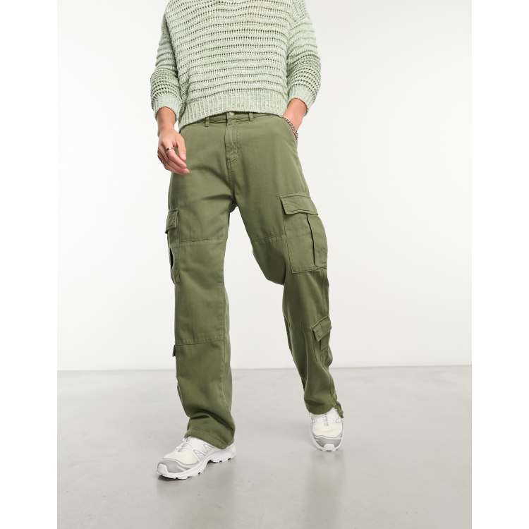 Guess cargo 2025 pants mens