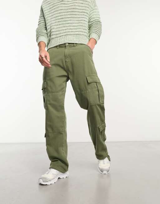 GUESS Originals cargo pants in green