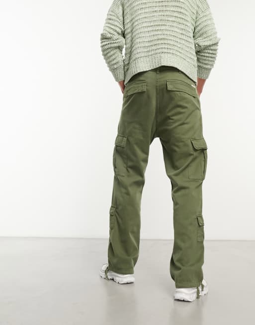 GUESS Originals cargo pants in green | ASOS