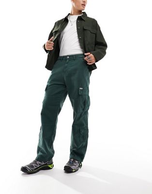 Guess Originals cargo trousers in green with pockets