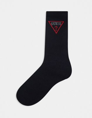 GUESS Originals logo socks in black - ASOS Price Checker