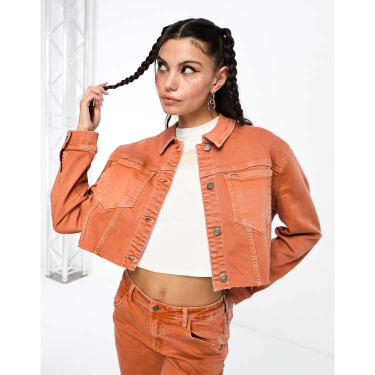 Guess orange jacket discount