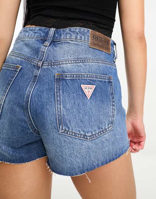 Guess store jean shorts