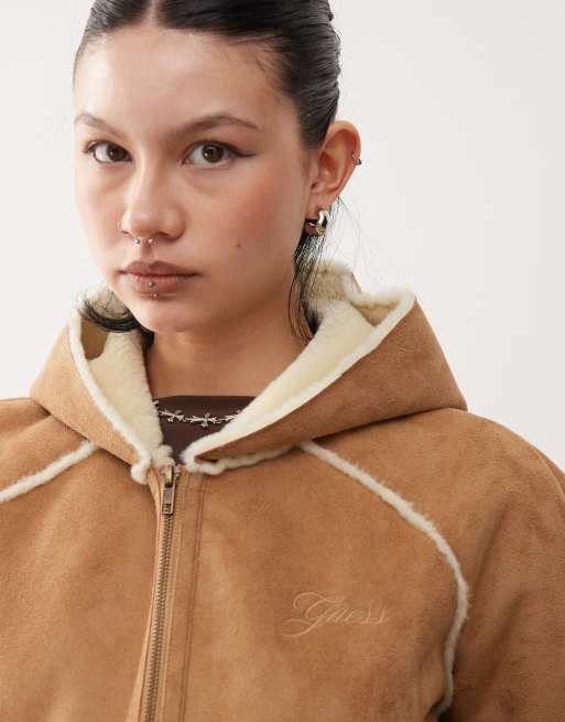 トップス adidas Y2K Suede Fur Hooded Track Jacket adidas Y2K Suede Fur Hooded Track Jacket 2010s Adidas faux fur