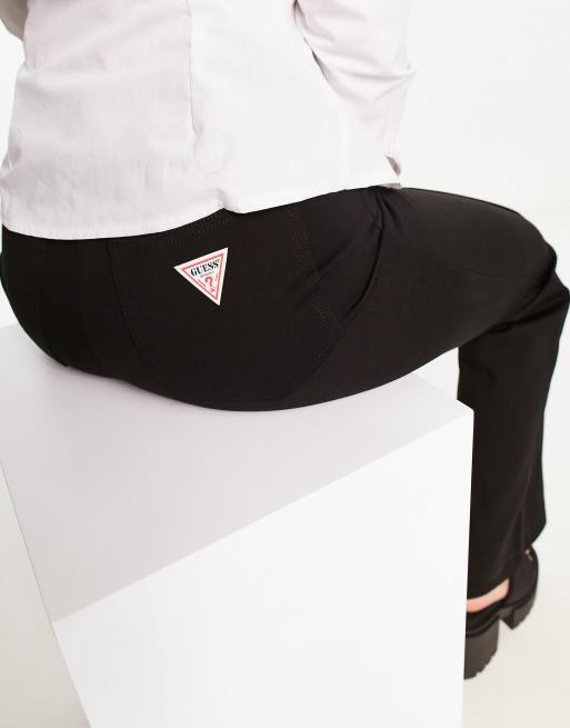 Guess Originals flare trousers in black