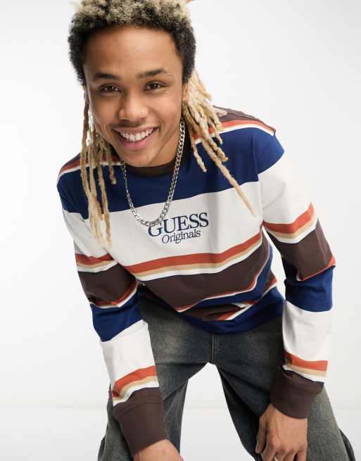 Guess shirt 2025 long sleeve