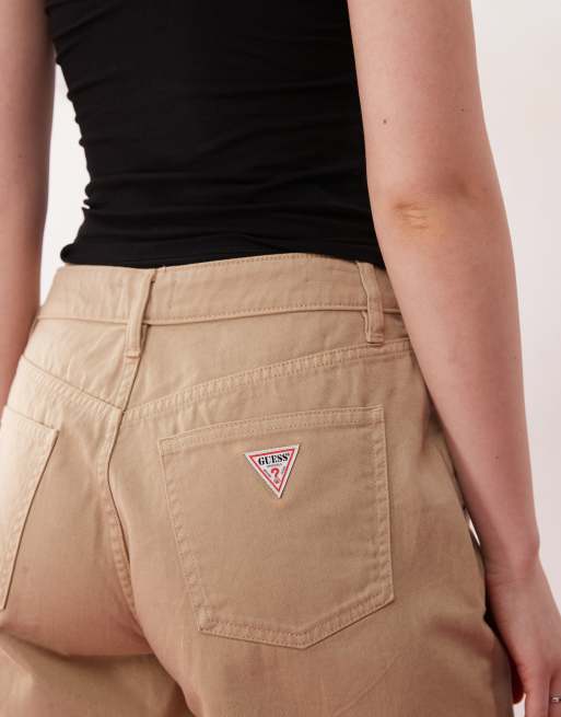 Guess Originals mom shorts in beige, 2 of 5