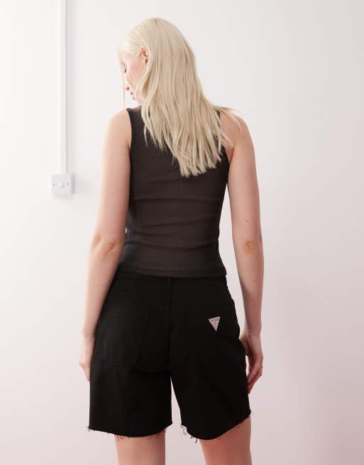 Guess Originals mom shorts in black, 4 of 5
