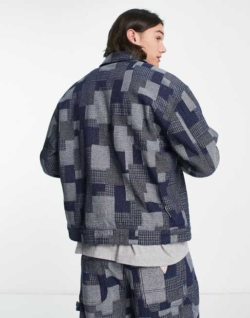 Guess Originals Patchwork Shirt Jacket