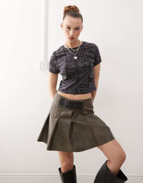 Guess Originals printed baby tee in black - view 1