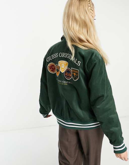 Guess 2025 jacket green