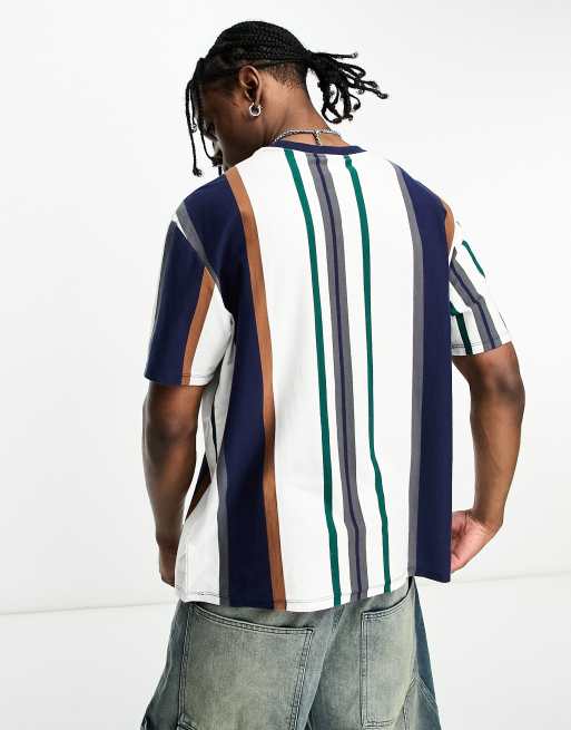 Guess t shop shirt rayure