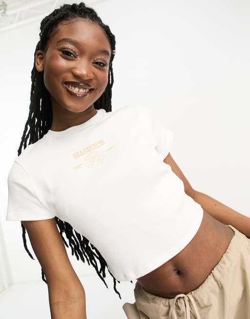 GUESS Originals – T-Shirt in Weiß, 4 von 4