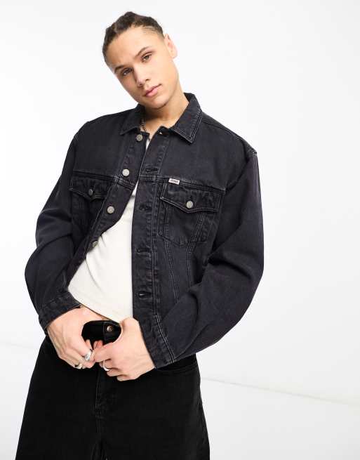 Guess denim clearance trucker jacket