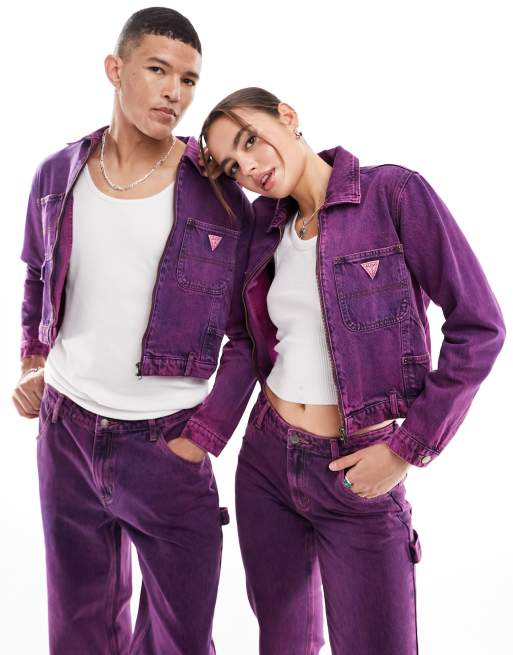 Guess hotsell purple jacket