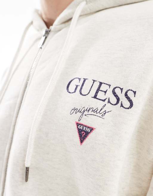 Guess hoodie grey store