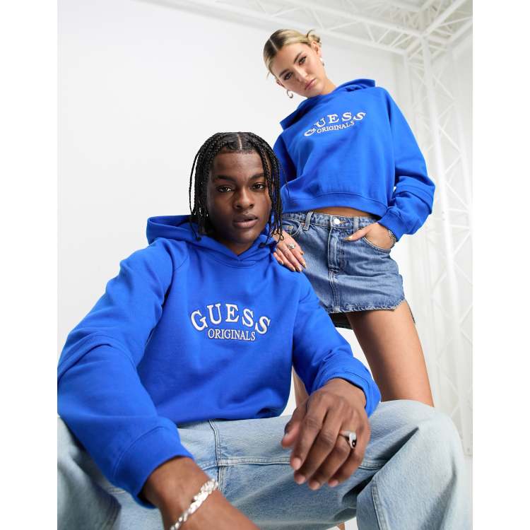 Guess crop top top hoodie