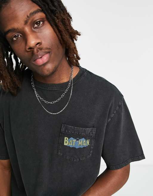 Guess Originals x Batman Capsule Svart t shirt med tryck baktill ASOS