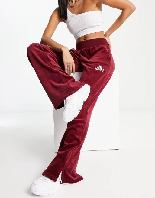 Guess best sale velour tracksuit