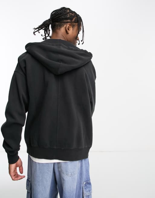 Guess Originals zip up hoodie in black | ASOS