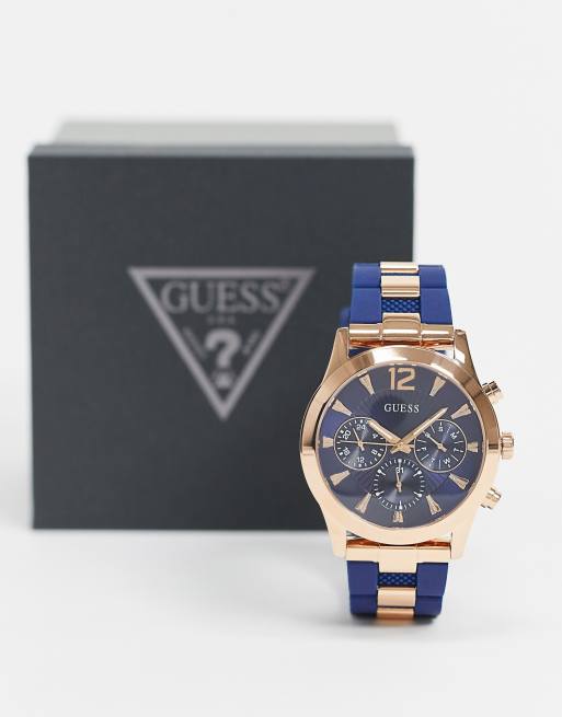 Orologio guess hotsell blu