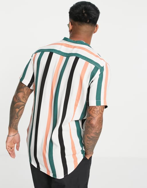 Guess striped shop button up