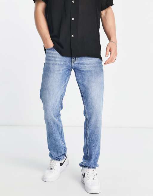 Guess skinny jeans in light blue wash