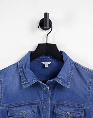 guess denim shirt