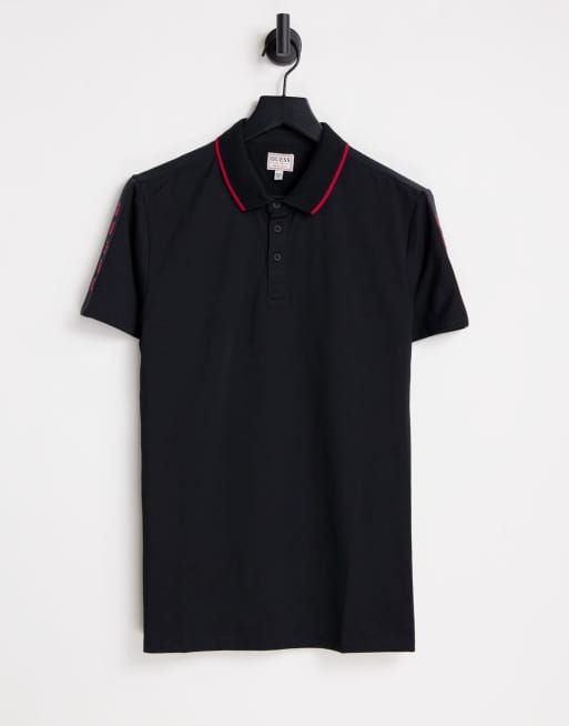 Guess collared outlet shirt