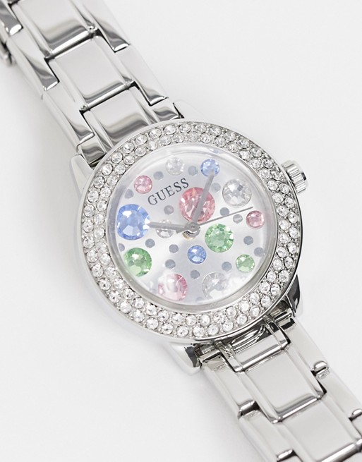 Guess small dial bracelet watch