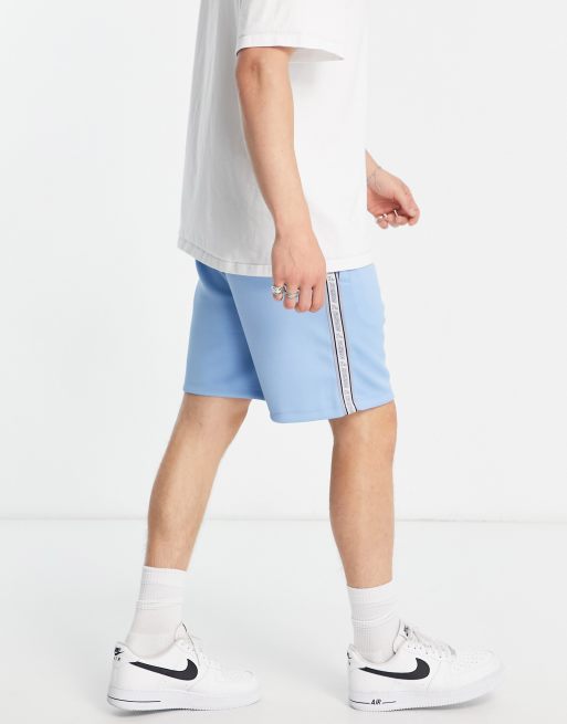 Guess sweatshorts in blue with side logo