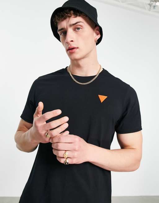 hvis du kan stål øjenbryn Guess t-shirt in black with small logo | ASOS