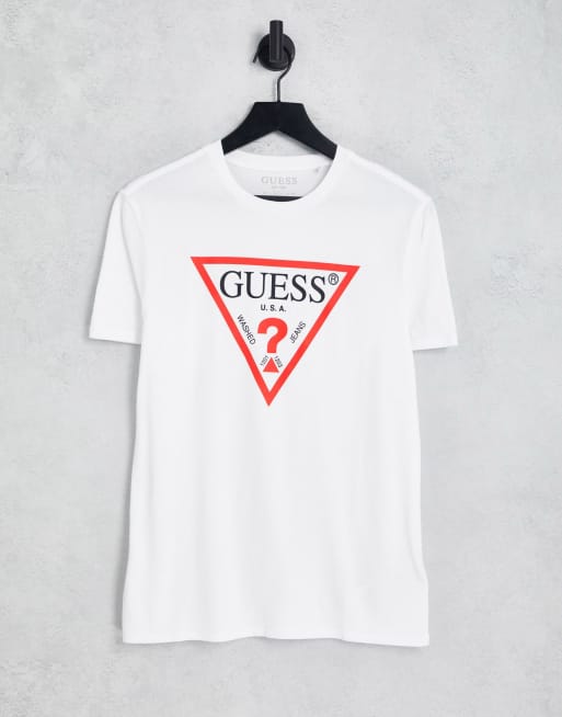 Guess triangle outlet tee